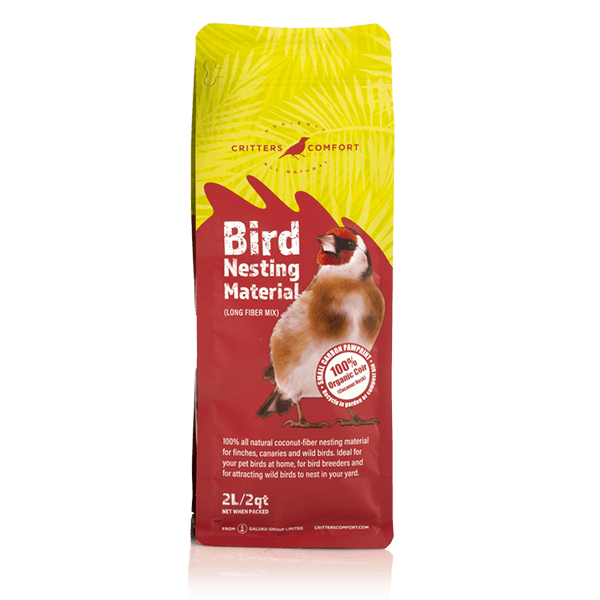 Critters Comfort Bird Nesting Material (Long fibre mix) 2 litre pack