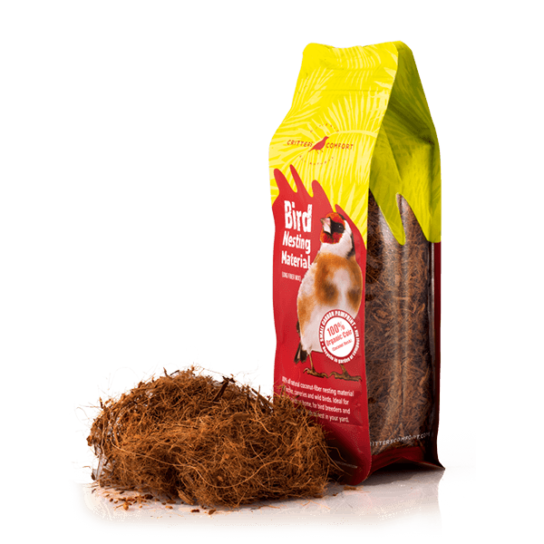 Critters Comfort Bird Nesting Material (Long fibre mix) 2 litre pack