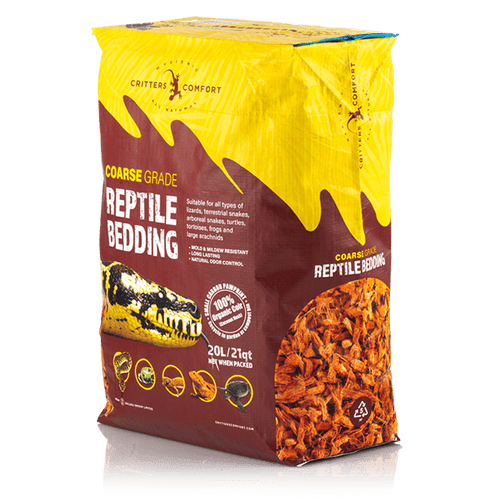 Critters Comfort Reptile Bedding COARSE grade