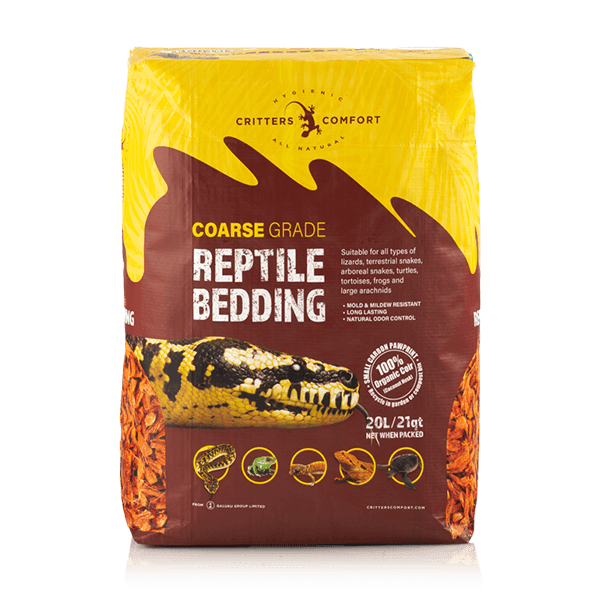 Critters Comfort Reptile Bedding COARSE grade